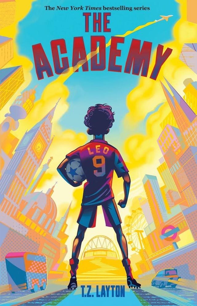 Cover of The Academy by T.Z. Layton.
