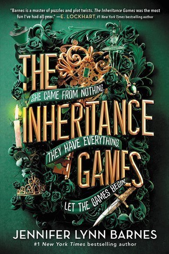 Cover of The Inheritance Games by Jennifer Lynn Barnes.
