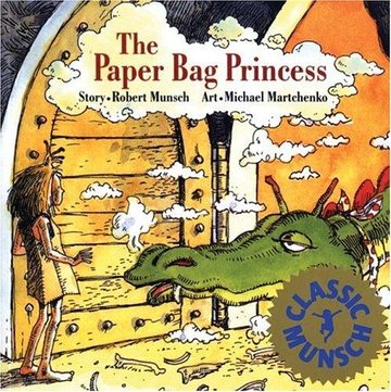 Cover of The Paper Bag Princess by Robert Munsch.