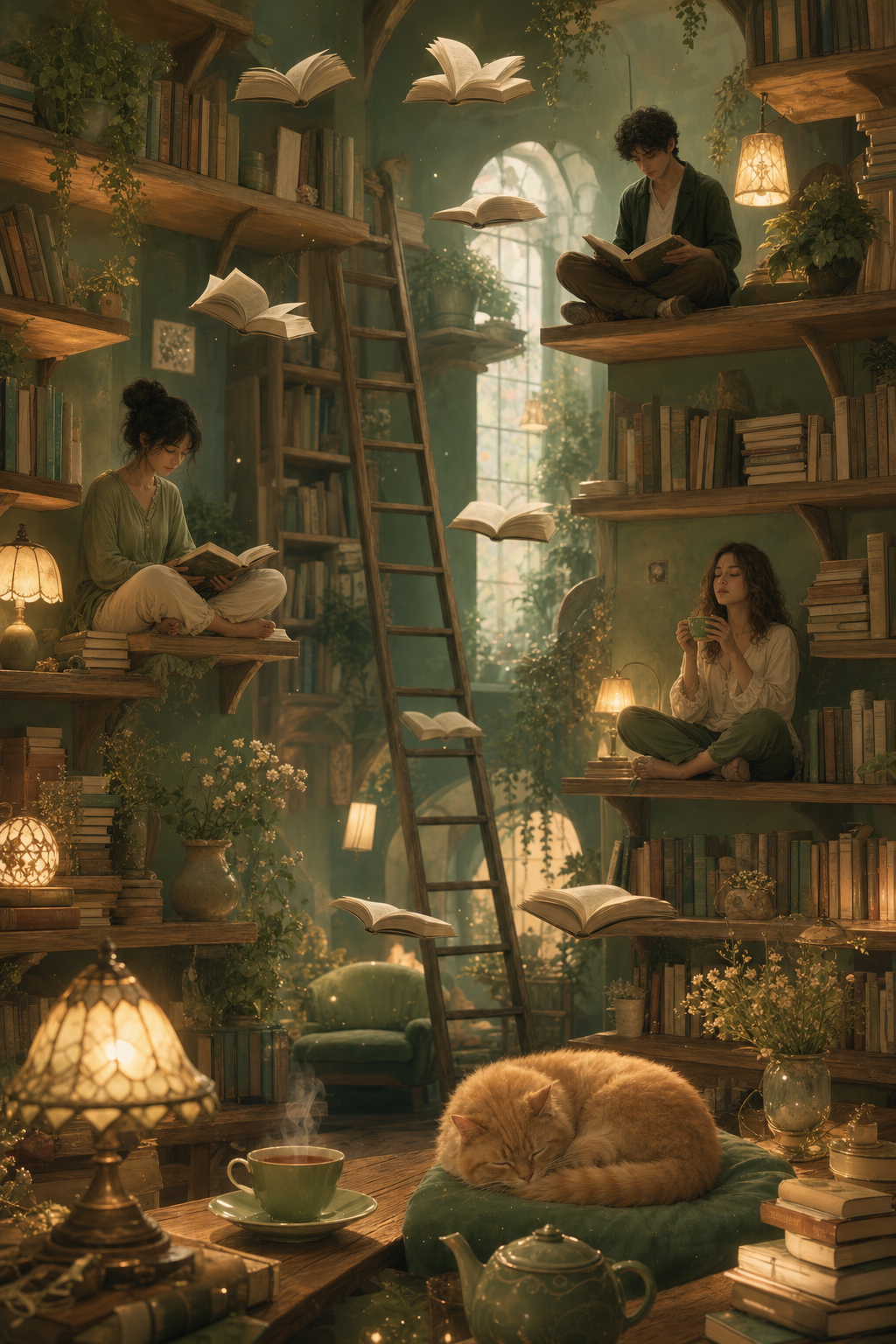 The Bookshop That Lives Above a Bakery