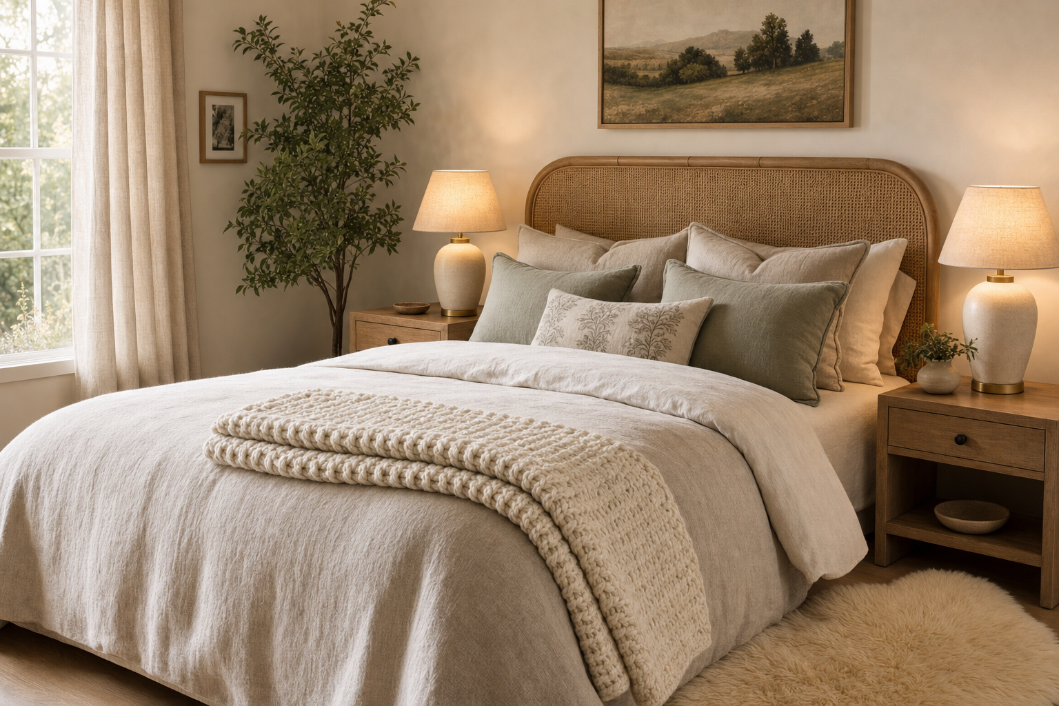 Bedside Lamps (Set of 2)