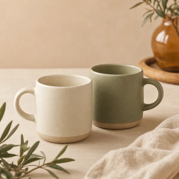 Stoneware Mug Set
