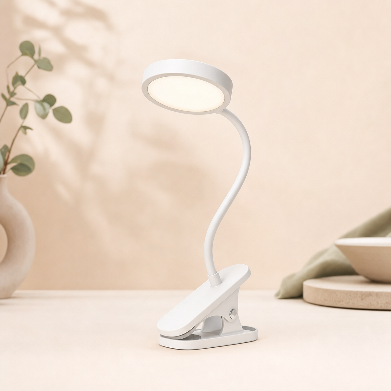 Clip-On Desk Lamp