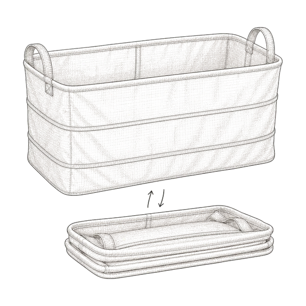 Collapsible Laundry Basket