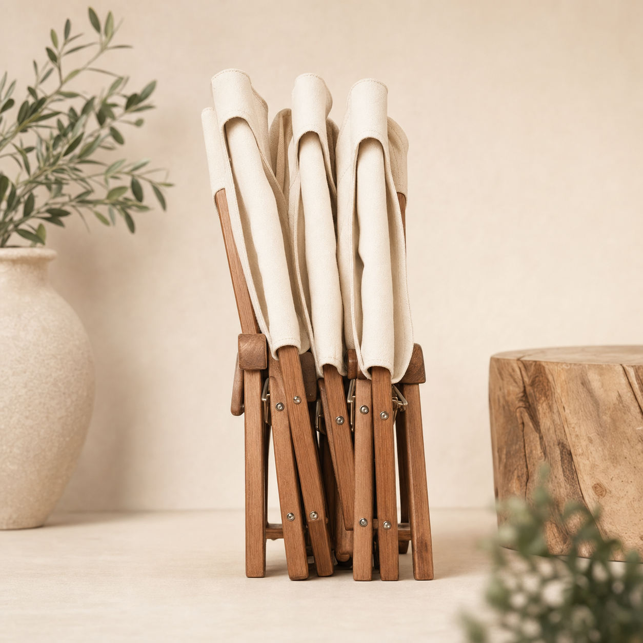 Folding Camp Chairs (Set of 2)