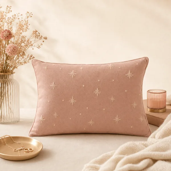 Decorative Throw Pillow (quote/pattern)