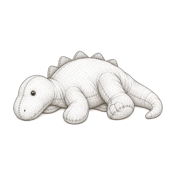 Weighted Stuffed Dinosaur
