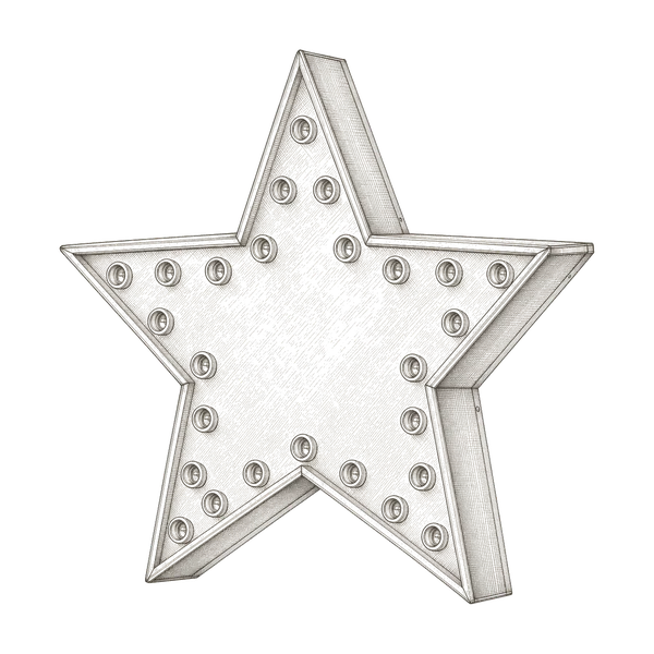 Star Marquee Night Light