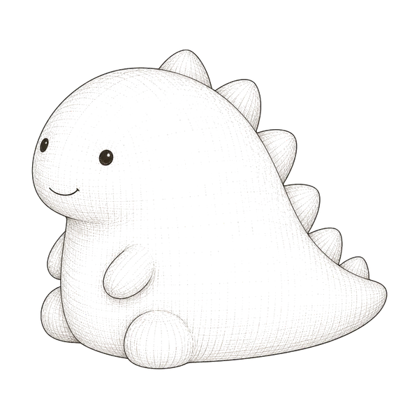Squishy Dinosaur Night Light